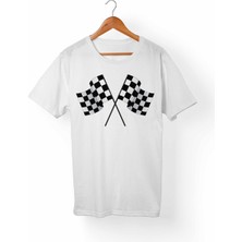 Alfa Formula -F1 Çocuk Beyaz Tişört
