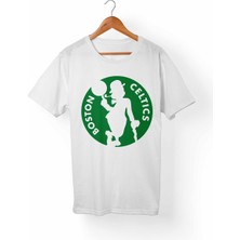 Alfa Boston Celtics Çocuk Beyaz Tişört