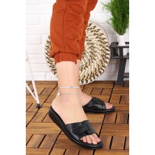 Ceyo 9200-12 Günlük Cırtlı Jelli Kadın Terlik