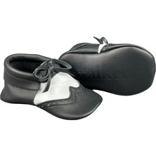 Walker London Erkek Çoçuk Siyah W333MCSY211011 Hakiki Deri Makosen