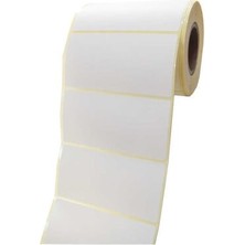 Powertiger 40X 60mm Kuşe Etiket 1000'LIK Sarım Barkod Etiketi