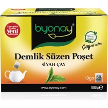 Byonay Demlik Poşet Siyah Çay 500 gr (10 gr X50)