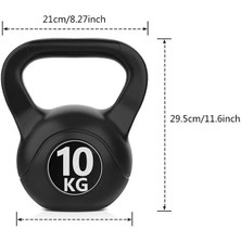 Leyaton Leyaton 10 kg Çaydanlık Tipi Dambıl Kettlebell Ağırlık