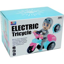 Bigstoy Electric Tricycle Pilli Işıklı Sesli Motorsiklet