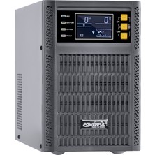 Powerful PSP-1101 1000VA / 1000W / 1KVA / 1 Kva / 1 kW Online Ups Kesintisiz Güç Kaynağı 2*12V 9Ah