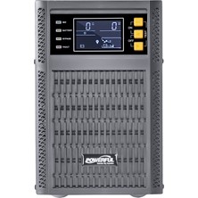 Powerful PSP-1101 1000VA / 1000W / 1KVA / 1 Kva / 1 kW Online Ups Kesintisiz Güç Kaynağı 2*12V 9Ah