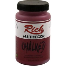 Rich Multi Decor Chalked Akrilik Boya 250 cc Bordo 4532
