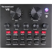 Voce V8 Ses Kartlı Studio Kayıt Paketi