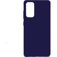 Kılıfist Samsung Galaxy S20 Fe Kılıf Biye Esnek Mat Silikon Kamera Korumalı Lacivert