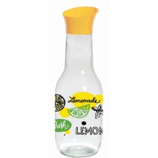 Limon Desen 1000 Cc. (1lt.) Cam Karaf Sürahi, Su Şişesi