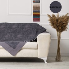 Velerde Home Vessel Çift Taraflı Çekyat Koltuk Örtüsü Şalı