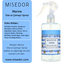 Misedor 2 Li Set Beyaz Sabun ve Marine Oda Kokusu ve Çamaşır Spreyi 330 ml