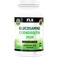 FLX Glukosamine Kondroitin Msm Hyaluronic Asit Zerdeçal 180 Tablet