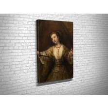 Tablo 360 Rembrandt- Lucretia Kanvas Tablo