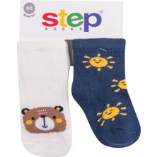 Step 2li Bear Soket Çorap 10145 Karışık Renkli
