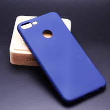 kilifone - Huawei Honor 9 Lite - Kılıf Mat Soft Premier Silikon Kapak - Lacivert - T3528