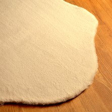 Tappeto Rex Tavşanı Kısa Tüylü Post Peluş Krem