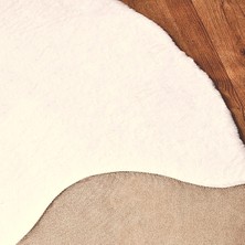 Tappeto Rex Tavşanı Kısa Tüylü Post Peluş Beyaz