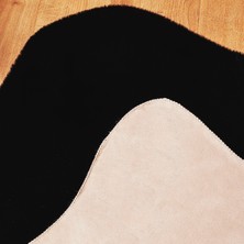 Tappeto Rex Tavşanı Kısa Tüylü Post Peluş Siyah