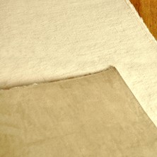 Tappeto Rex Tavşanı Kısa Tüylü Post Peluş Halı Krem