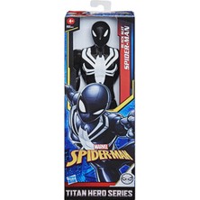 Hasbro Titan Hero Serisi Black Suit Spider Man Figür E8523