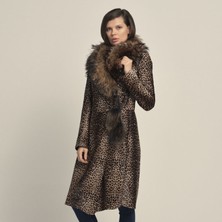 Rouge Deri Kürklü Kadın Deri Mont P254LU