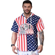 Amerikan Kapşonlu Antrenman Tişörtü Big Sam 3234