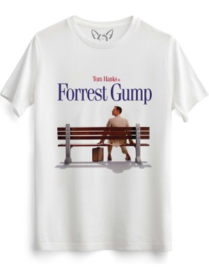 Alfa Tshirt Forrest Gump Beyaz Tshirt