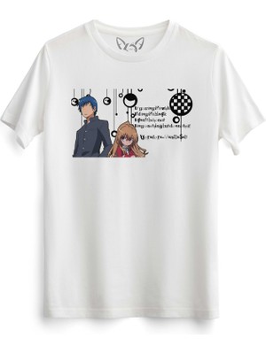 Alfa Tshirt Taradora Dijital Baskılı Beyaz Tshirt