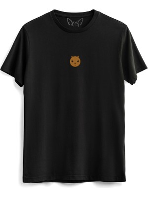 Alfa Tshirt  Animal Ayı Dijital Baskılı  Siyah Tshirt