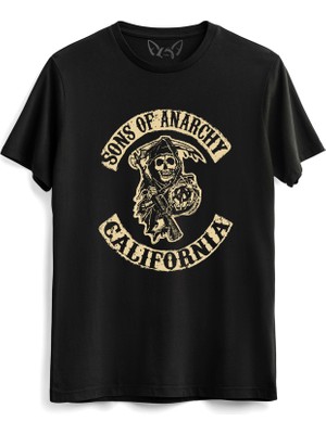 Alfa Tshirt Son Of Anarchy Siyah Tshirt