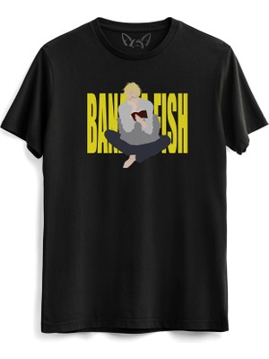 Alfa Tshirt Banana Fish  Siyah Tshirt
