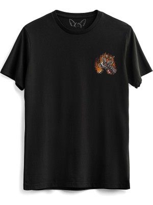 Alfa Tshirt Tiger  Siyah Tshirt