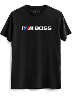 Alfa Tshirt Bmw Resimli Dijital Baskılı Çocuk Siyah Tshirt