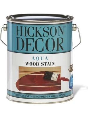 Hickson Decor Hıckson Decor 1 Lt Ultra Aqua Wood Stain Dış Cephe Ahşap Boyası Rosewood Kolay Uygulama