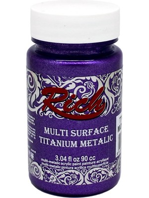 Rich Multi Surface Titanium Metalik Boya 90 cc 2558 Mor