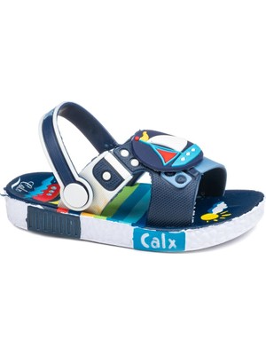 Calx Baby 5 Lacivert Çocuk Havuz/deniz Terlik Sandalet