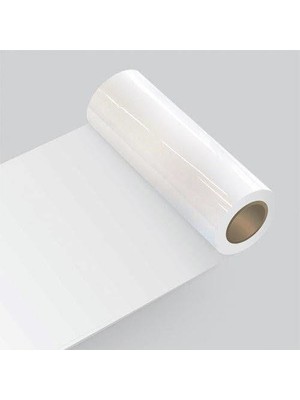 Sticker Art Yapışkanlı Folyo Beyaz Renk Renk Parlak Yüzey 61 cm 61 cm x 8 Metre