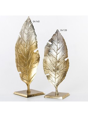 Euro Flora Metal Yaprak Dekor 21X16X55 cm