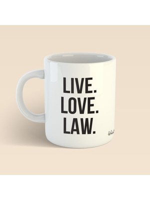 Bikutumutluluk Avukat Hediyeleri - Live Love Law Avukat Kupa