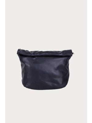 Bueno Shoes Siyah Deri Kadın Çapraz Çanta