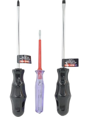 Fafatara Mıknatıslı Tornavida Kontrol Kalemi Seti 3'lü Set