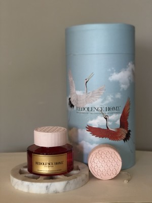 Redolence Home Yaşam Ağacı Figürlü Kırmızı Şişe 150 cc. Kumkuat Ortam Kokusu