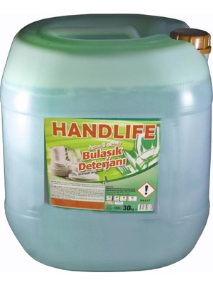Geseus Hantlıfe Sıvı Bulaşık Deterjanı  Musluk Çıkışlı Bidon 30 kg