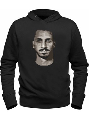 Alfa Tshirt Zlatan Ibrahimoviç Siyah Sweatshirt