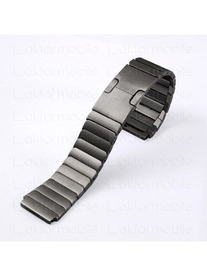 Aktarmobile Huawei Gt 2 46 mm Metal Kordon Baklalı Model Paslanmaz Çelik Kayış - Özel Kelebek Toka - Premium
