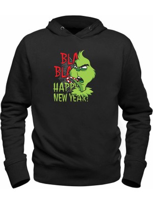 Alfa Tshirt Grinch Siyah Çocuk Sweatshirt