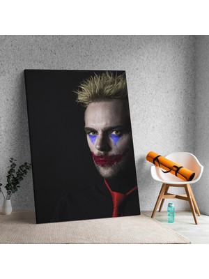 Deko Gonya Yakın Çekim Joker Dekoratif Kanvas Tablo