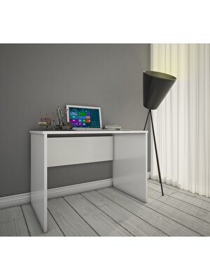 Bicabin Homely Desk Çalışma Masası Laptop / Ofis / Ders Masası (Beyaz) 60 x 90
