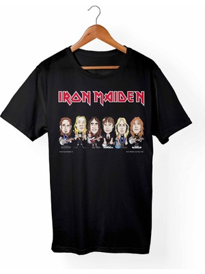 Alfa Iron Maiden Çocuk Siyah Tişört